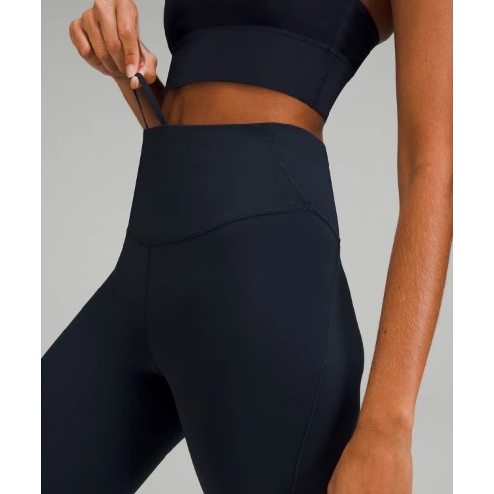 Lululemon Base Pace High-Rise Running Tight 28" Black Size 4 Nulux Leggings - Picture 11 of 12